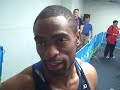 Tyson Gay On His 9.71 and Usain Bolt's 9.58 World Record