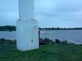 Maid of Antrim at Ballyronan in bad weather