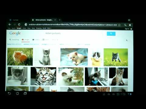 How to use an Android Tablet - Connecting to WiFi and using the Android Browser