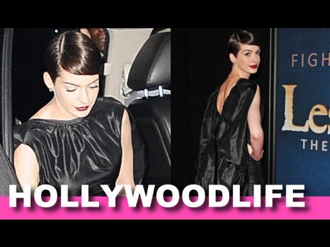 Anne Hathaway Wardrobe Malfunction & Leeann Rimes Nip Slip