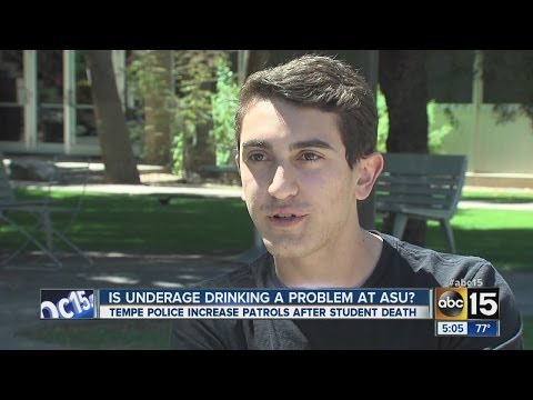 Underage drinking a problem at ASU?