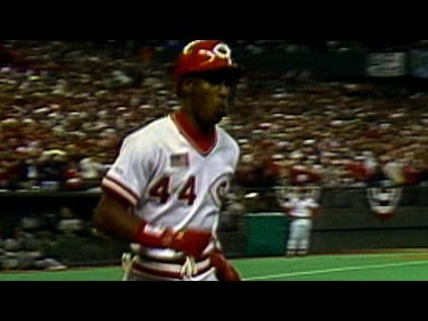 2 0 - 10/16/90: Eric Davis crushes a two-run homer to center giving the Reds a 2-0 lead over the Athletics in Game 1 of the 1990 World Series Check out http://MLB....