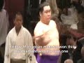 Yokozuna Asashoryu Loses Sumo Match