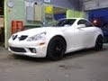 Mercedes Benz SLK55 with RennTech Headers, ECU and Green Filters - Auto Addiction