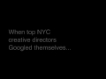 How to get a job at a big advertising agency via Google