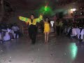 presentacion con el opening de michel jakson como israel ramirez, bailando el cuadro de bailarines esperando que les agrade