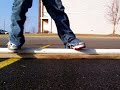 My son and I doing some grinding...we're really new at Heelys, so ...anyway...yeah....what roller skater???