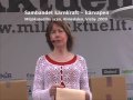 Eva Moberg om sambandet kärnkraft-kärnvapen för Folkkampanjen mot kärnkraft-kärnvapen