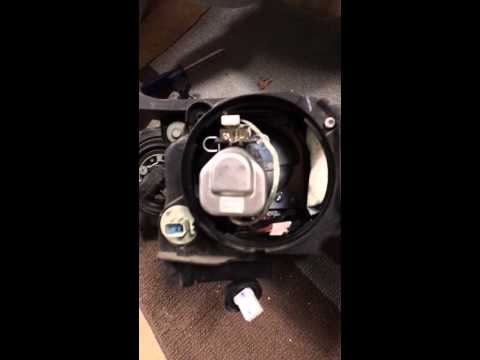 how to adjust acura tl headlights