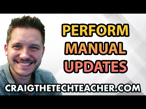 how to perform windows updates