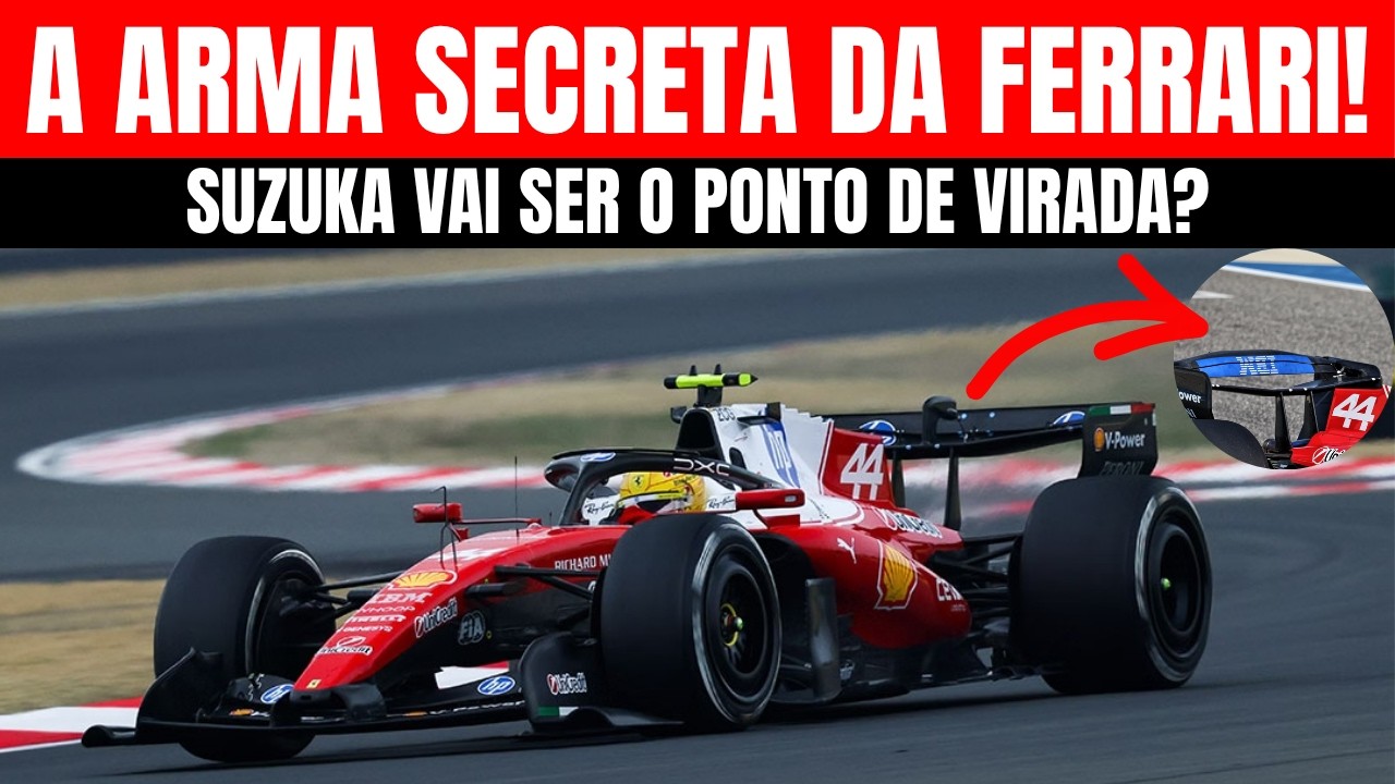 F1 2026: Arma Secreta: Como a Ferrari Vai Bater a Mercedes F1 em Suzuka