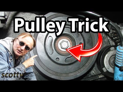 Crankshaft Pulley Removal Trick