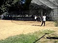 Labise line shot off the pitchers Leg