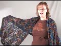 Knitting the Fibertrends Wool Shawl Kit