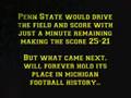 Michigan Vs Penn State 2005