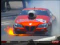Jason Line blows an engine