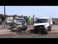 Bad accident on Route 114 around 12:20pm in Weldon, New Brunswick, which is just west of Hillsboro & about 20 kms east of Riverview . 2 Ambulances and Hillsboro Fire Dept responded to the HEAD on Crash sending 2 men to hospital . 1 Ambulance went code 1 from the scene with a man complaining of chest pain from the steering wheel and busted lip. Both vehicles had to be towed from the scene and road conditions were dry at time of accident. The Route 114 is a very busy 2 lane road that leads from Moncton/Riverview to the Fundy National Park , alot of RV's and tourist travel this road this time of year. Video aired on CBC News.