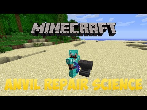 how to repair fishing rod minecraft