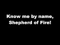 Shepherd Of Fire