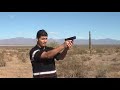 Blasting with a powerful  9mm
