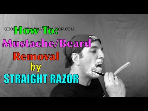 how to remove your mustache
