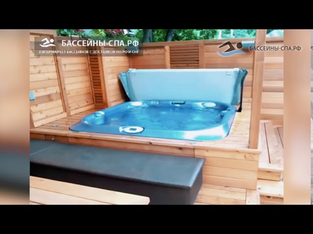5 причин выбрать гидромассажный спа бассейн или уличный джакузи. Видео от магазина Бассейны-спа.рф
