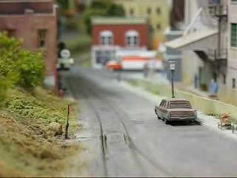 Model railroad, trains and switching