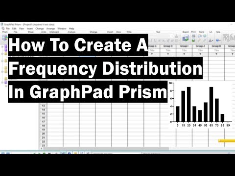 How To Create A Frequency Distribution In GraphPad Prism