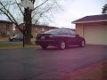 1995 Accord EX No Muffler Exhaust Sound