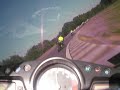 Honda CBR 1100 XX eine Runde auf der Rennstrecke