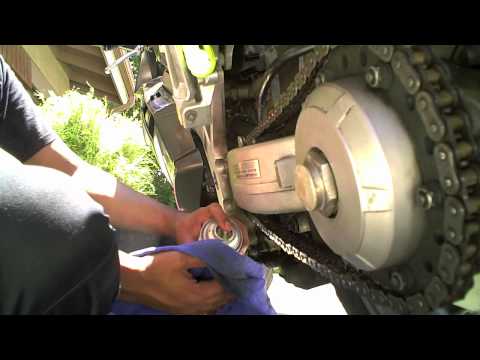 how to adjust chain for nsr 150 sp