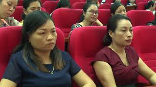 450 cán bộ, giáo viên tham gia lớp bồi dưỡng chính trị