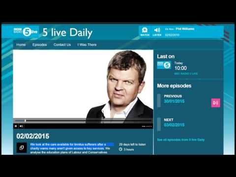 Tinnitus Stories – BBC 5 Live – 2015