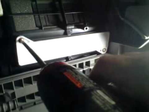 DIY How to install replace cabin air filter 2002 Mitsubishi Lancer