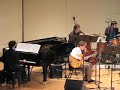 the wcsu jazz orchestra at western connecticut state university in danbury, ct, performing 
