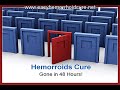 Cure Hemorrhoids Naturally in 48 Hours!