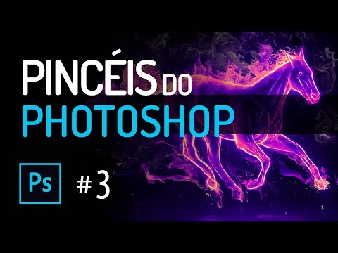 TutorialMaster - Curso de Photoshop - AULA 3 - PINCEIS - Os pinceis são ferramentas interessantes e versáteis que permitirá vc pintar, desenhar ou ilustrar digitalmente no Ph...