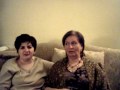 my aunt and my mom