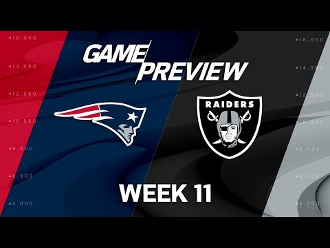 Video: New England Patriots vs. Oakland Raiders | NFL Week 11 Game Preview | Move the Sticks
