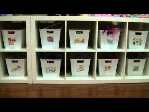 how to organize toys