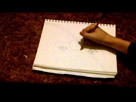 how to draw muscle cars