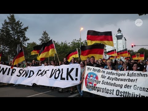 Neonazi-Kader bei Pro Chemnitz-Demonstration