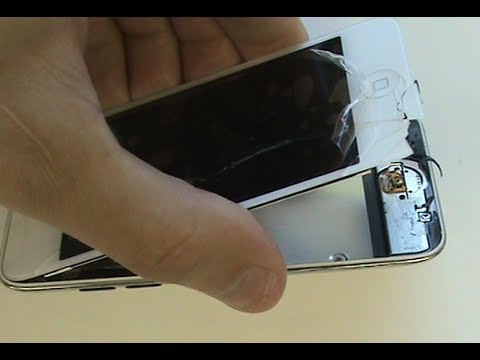 how to repair a ipod touch screen