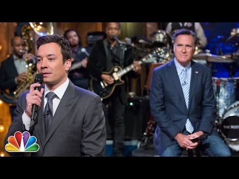 “Slow Jam The News” with Mitt Romney (Jimmy Fallon) “Slow Jam The News” with Mitt Romney (Jimmy Fallon)