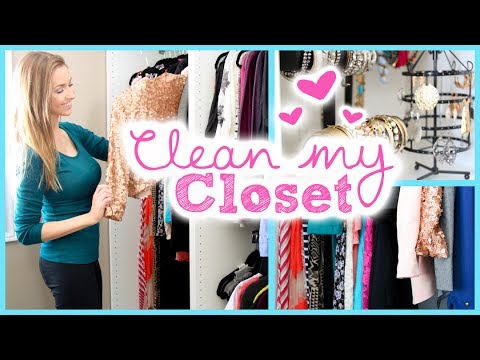 how to organize a closet