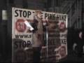Michele McPhee at Stop the Pike Hike Rally