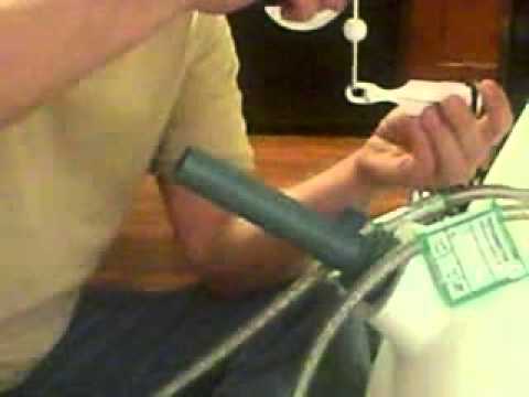 how to install umbrella drain