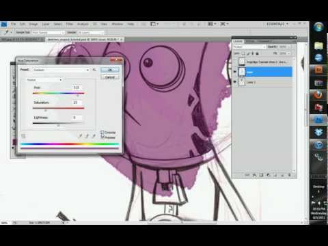 how to isolate black lines in photoshop