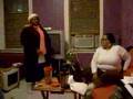 Sherine Practicing Sweet thing with trainer