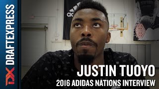 Justin Tuoyo Interview from 2016 Adidas Nations